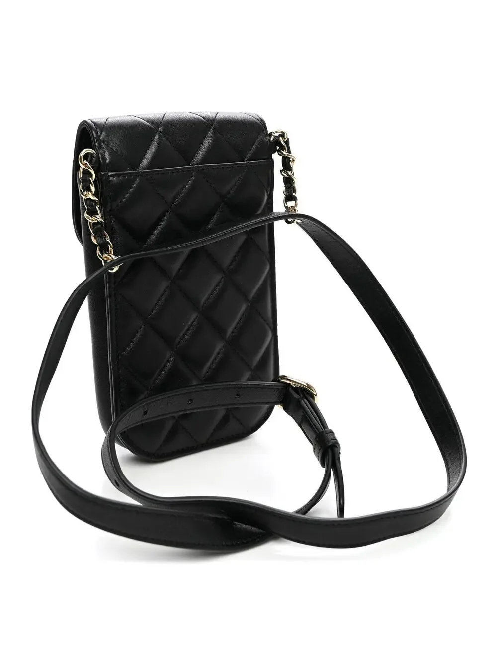 Chanel Lambskin Quilted Phone Chain #324382C13B
